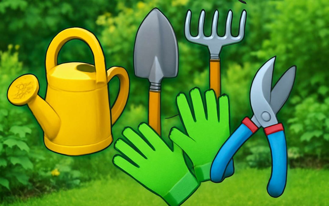 garden tools emoji