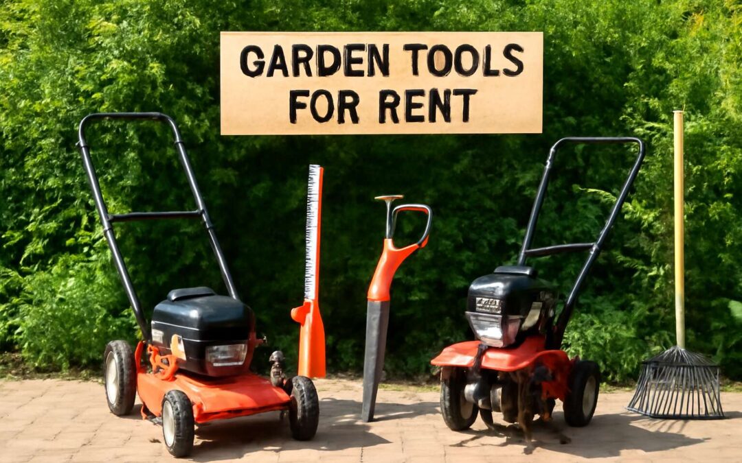 garden tools for rent near me