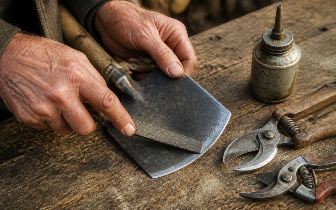 can you get garden tools sharpened