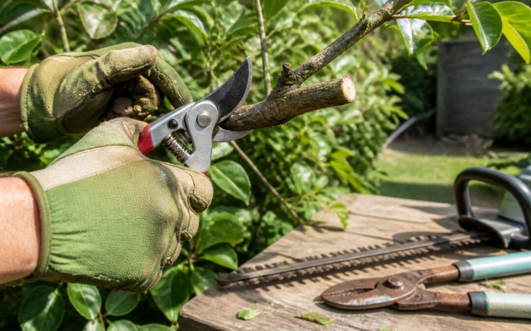 garden tools to cut bushes
