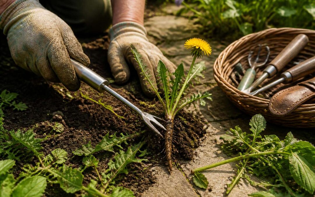 garden tools to remove weeds